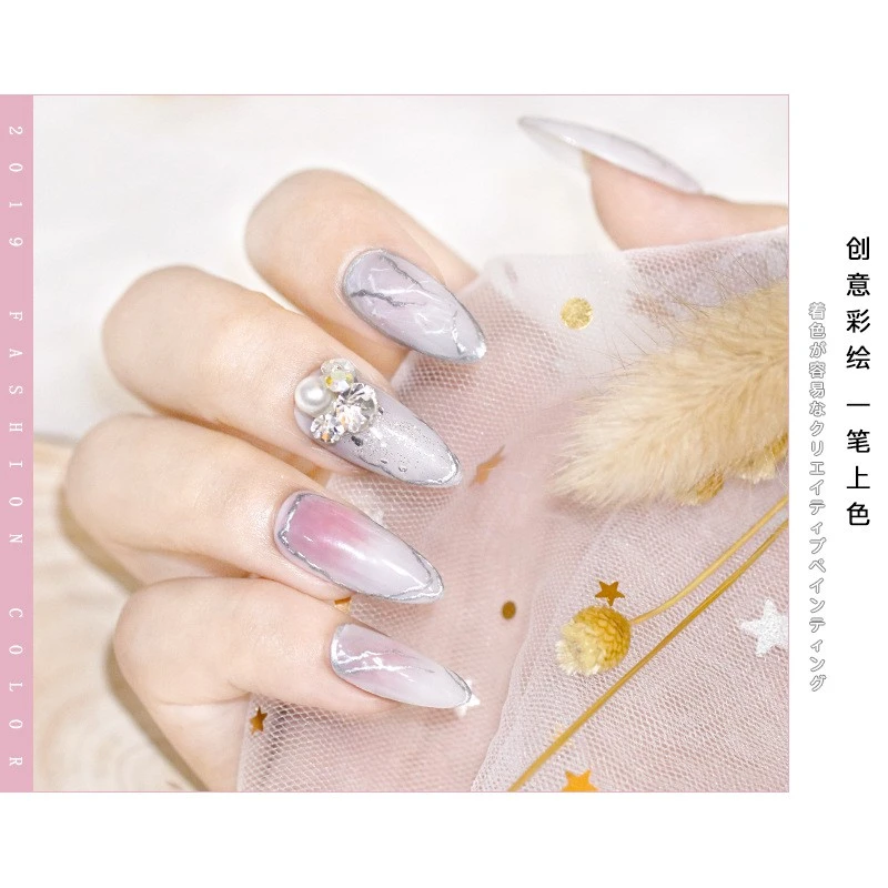 painting spider glue FN Japanese manicure dot phototherapy glue painted product thumbnail 21