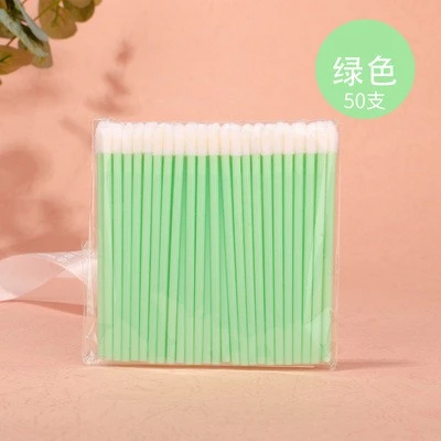 Cleansing eyelash bubble mousse swab 100 barrels, disposable lip brush, eyelash beauty cotton swab tool product thumbnail 17