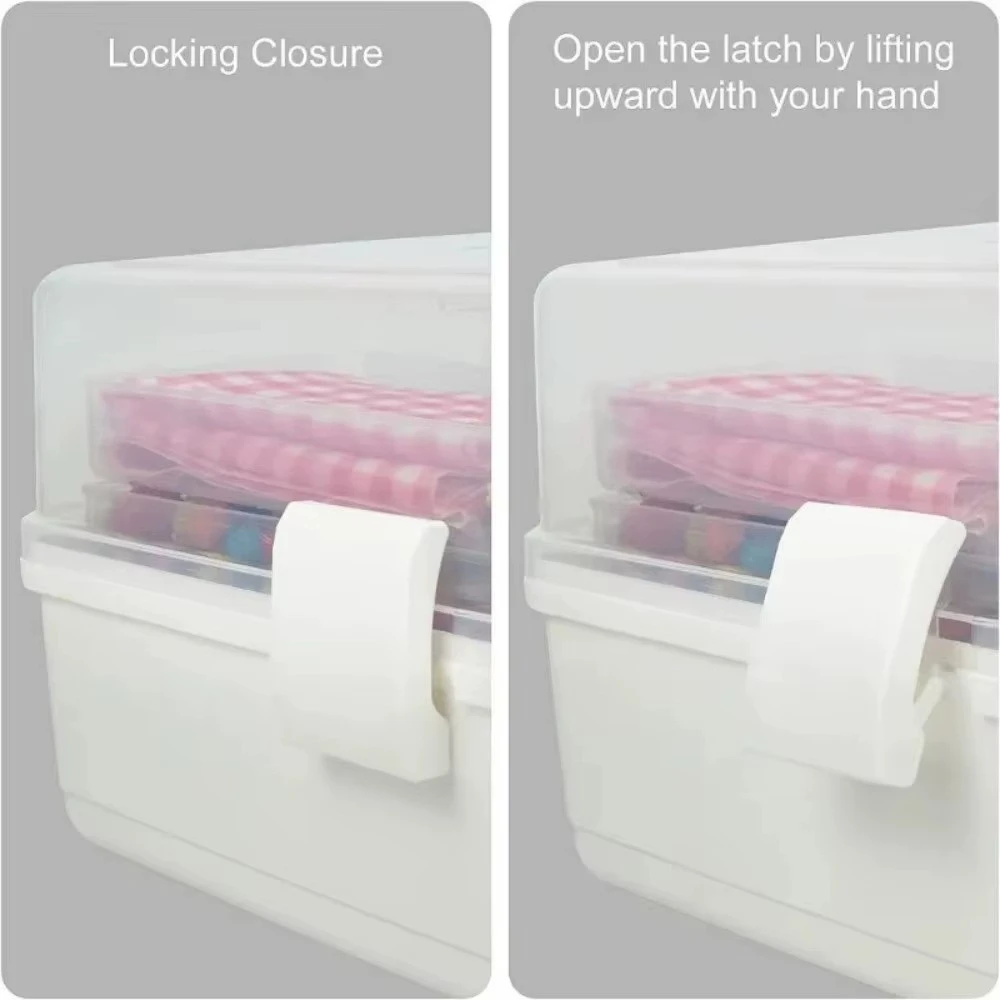 2/3 Layers Large Capacity Foldable Multifunctional Plastic Storage Box product thumbnail 19