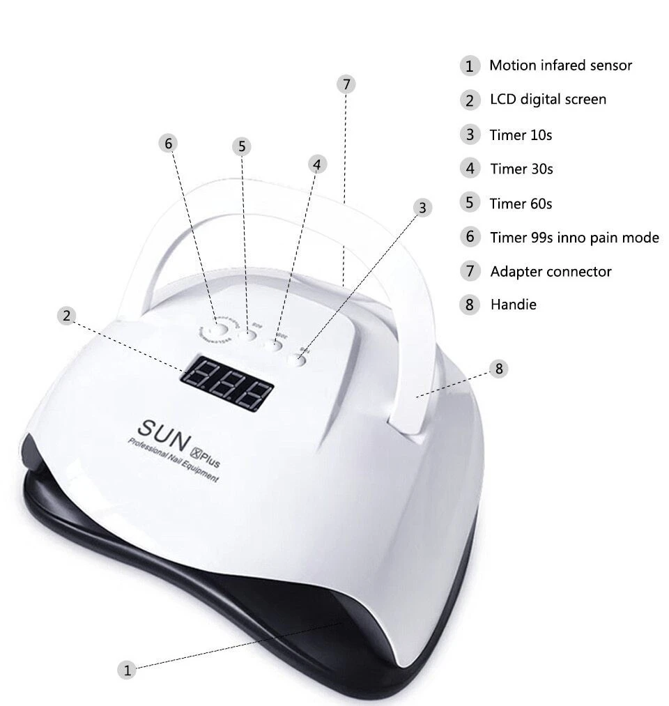SUN XPlus UV LED Lamp For Nails Dryer product thumbnail 18