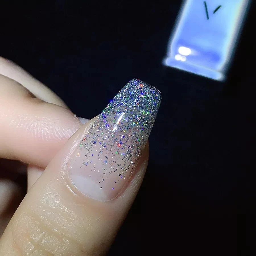 Laser Kaleidoscope Nail Gel Polish Super Broken UV LED Universal Kaleidoscope Nail Gel Polish product thumbnail 6