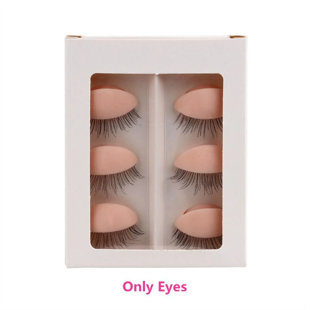 Eyelash Extension Kit, Mannequin Head with Replaced Eyelids product thumbnail 12