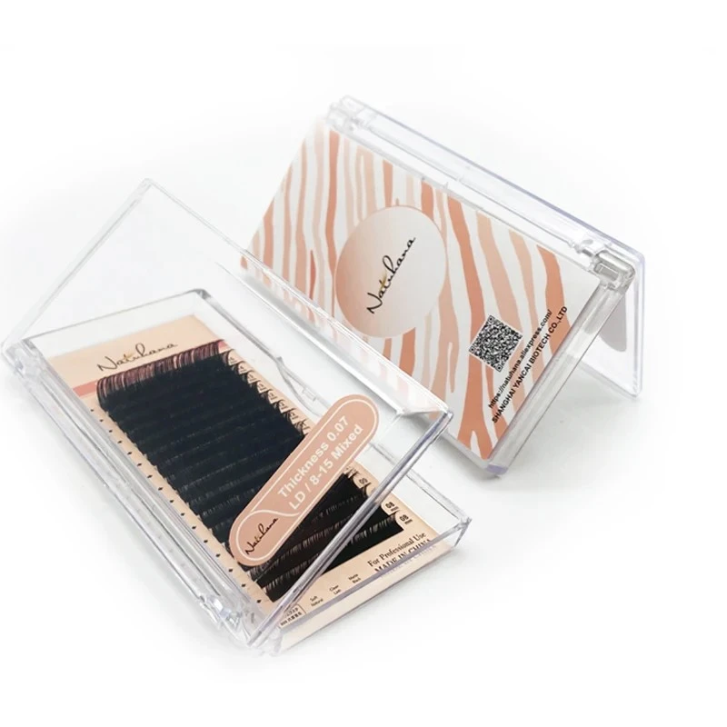 NATUHANA Lashes LL+LCLDLU(M) curl False 8-15Mix Matt Black product thumbnail 16