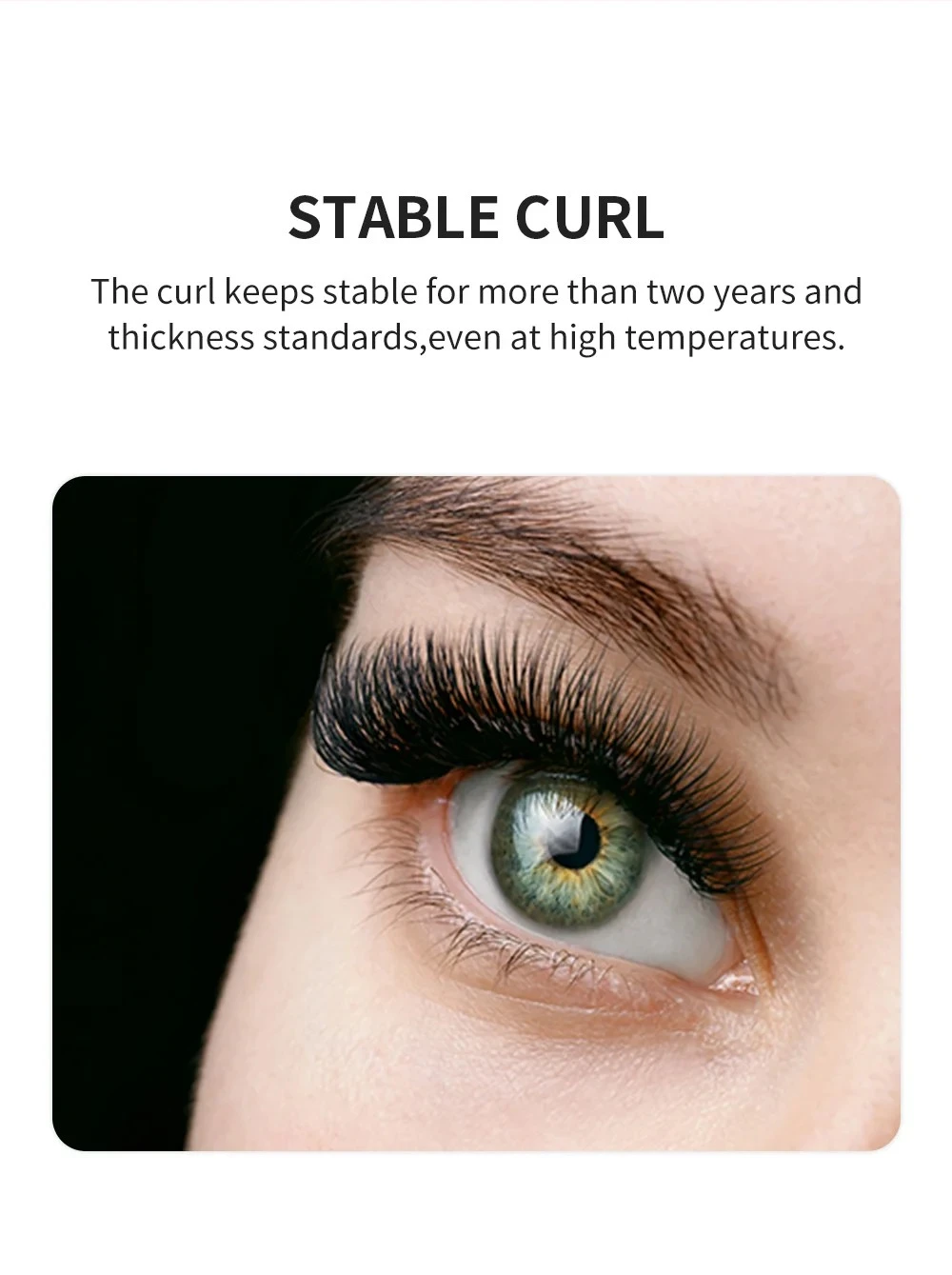 NATUHANA 16lines 8-15mm Mixed Eyelash Extension Matte Black product thumbnail 5