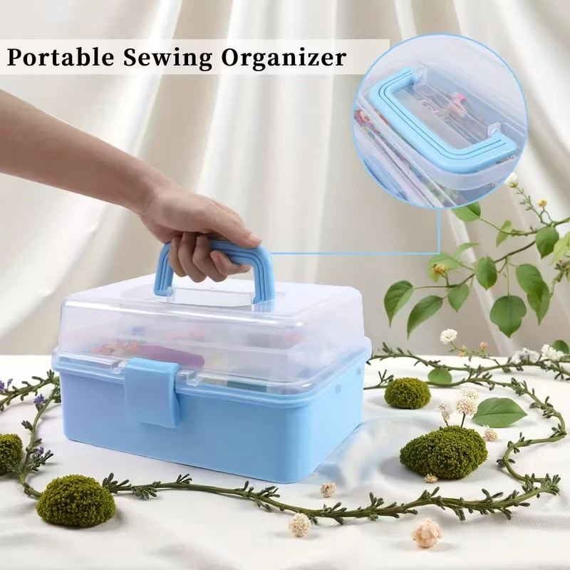 2/3 Layers Large Capacity Foldable Multifunctional Plastic Storage Box product thumbnail 33