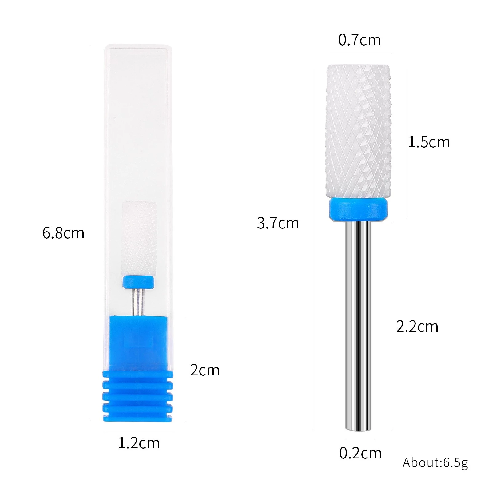 Nail art ceramic polishing head replacement head nail removal polishing head dead skin polishing machine nail art tools product thumbnail 37