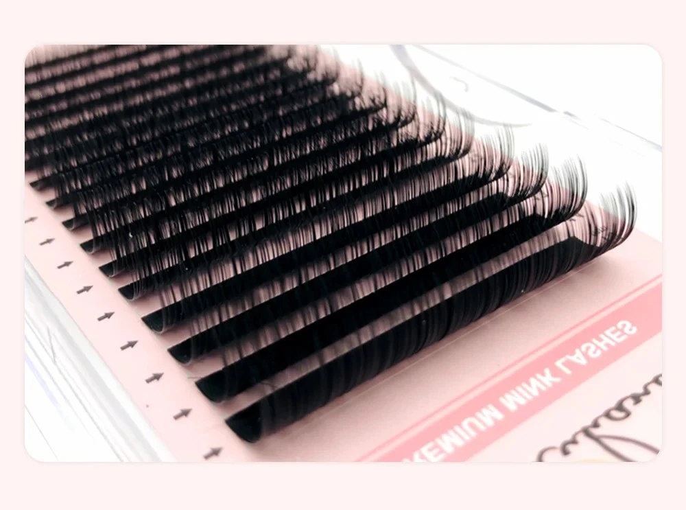 NATUHANA 16lines 8-15mm Mixed Eyelash Extension Matte Black product thumbnail 9