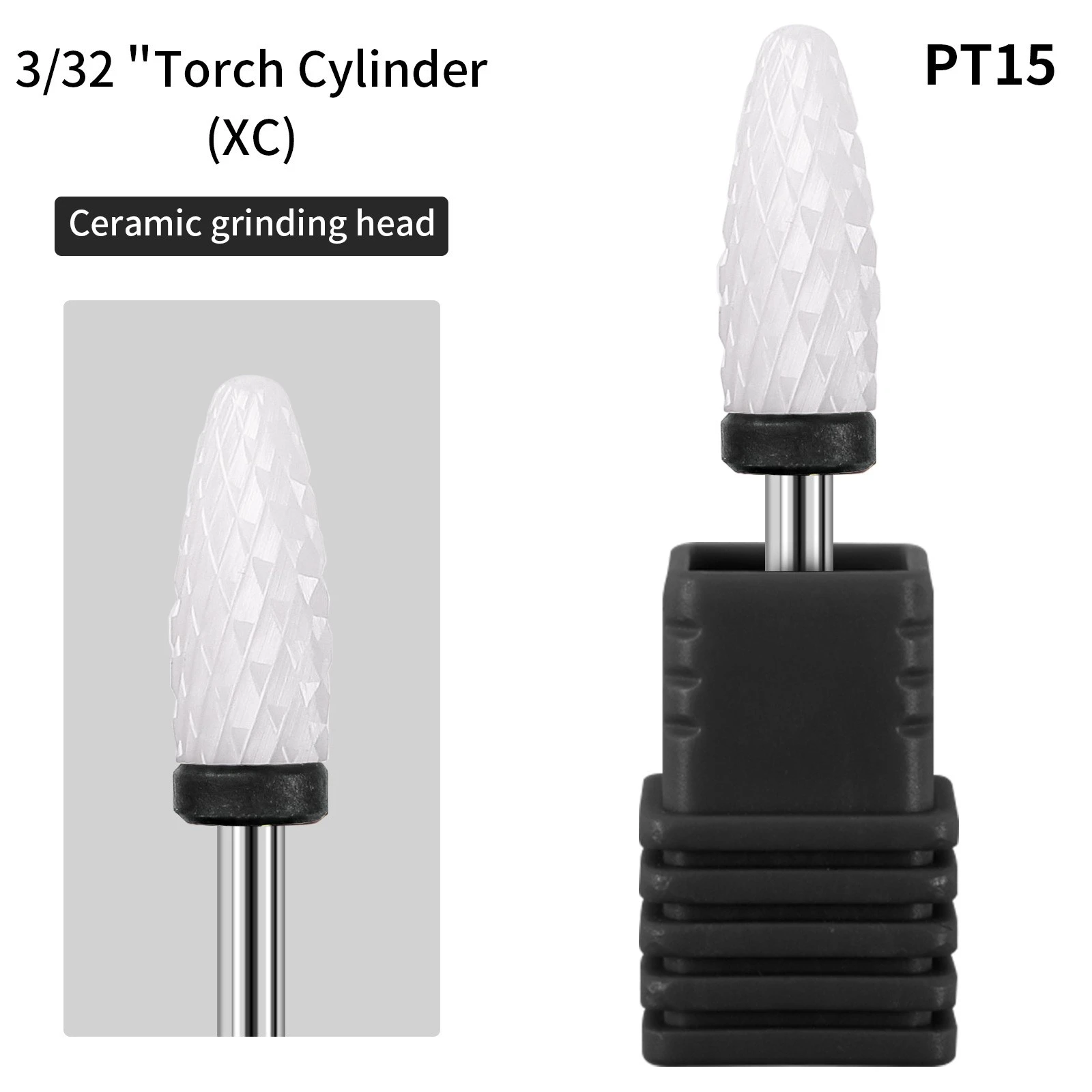 Nail art ceramic polishing head replacement head nail removal polishing head dead skin polishing machine nail art tools product thumbnail 25