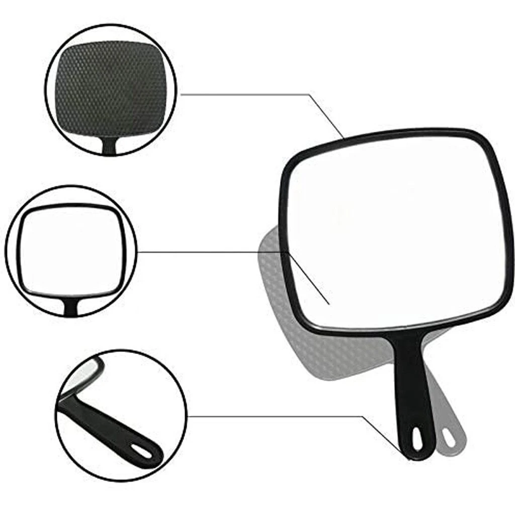 Acrylic Handheld Mirror All-round Makeup Mirror Cosmeti product thumbnail 3
