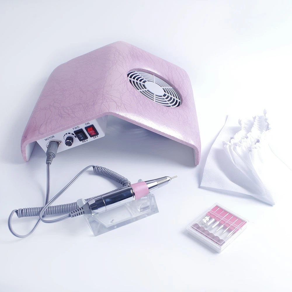 2-in-1 Nail Suction Dust Collector fan Strong Nail Drill Vacuum product thumbnail 8