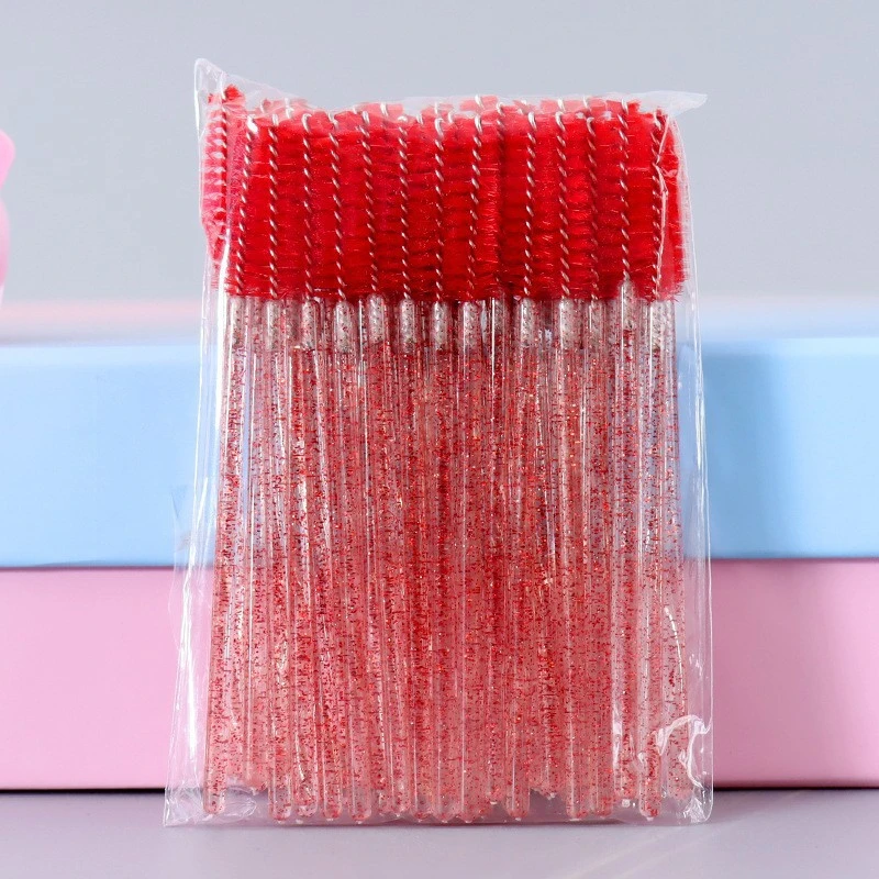 New foreign trade crystal rod mascara brush mascara comb solid mascara brush portable makeup brush beauty tool product thumbnail 24