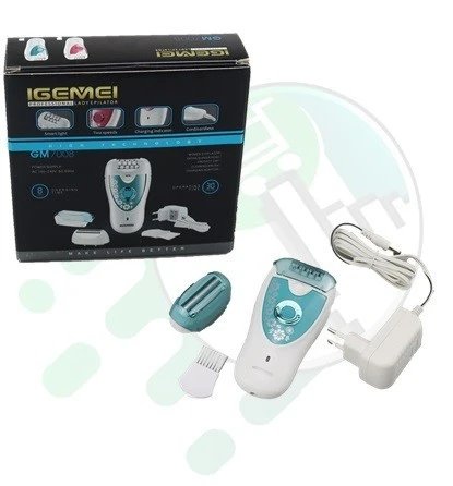 Original IGEMEI GM-7008 Rechargeable Lady Epilator Hair Removal product thumbnail 2