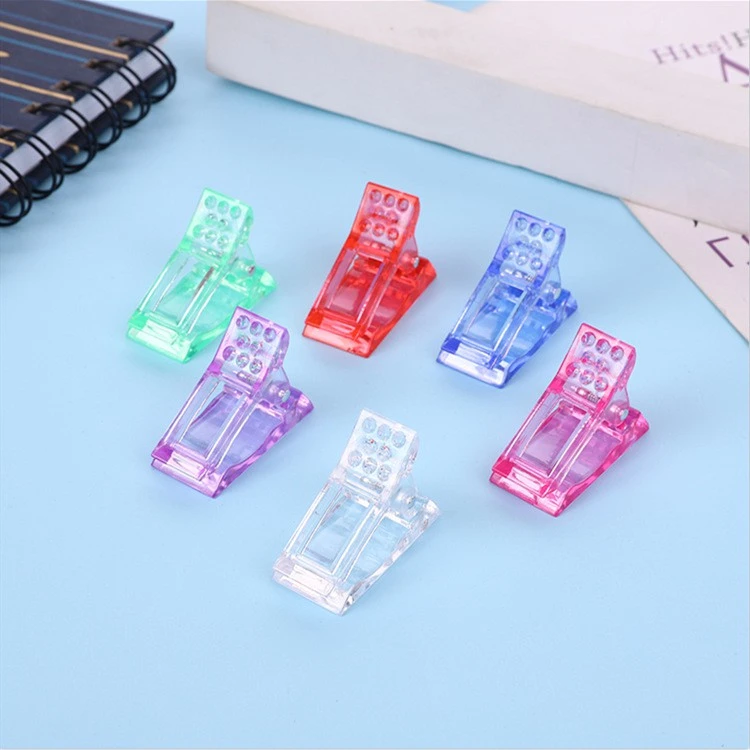 5 pcs Nail Art Crystal Clip Extended Nail Mold, Fixation, Nail Therapy Nail Assist Crystal Gel Clip, Nail Art Fixation Clip product thumbnail 12