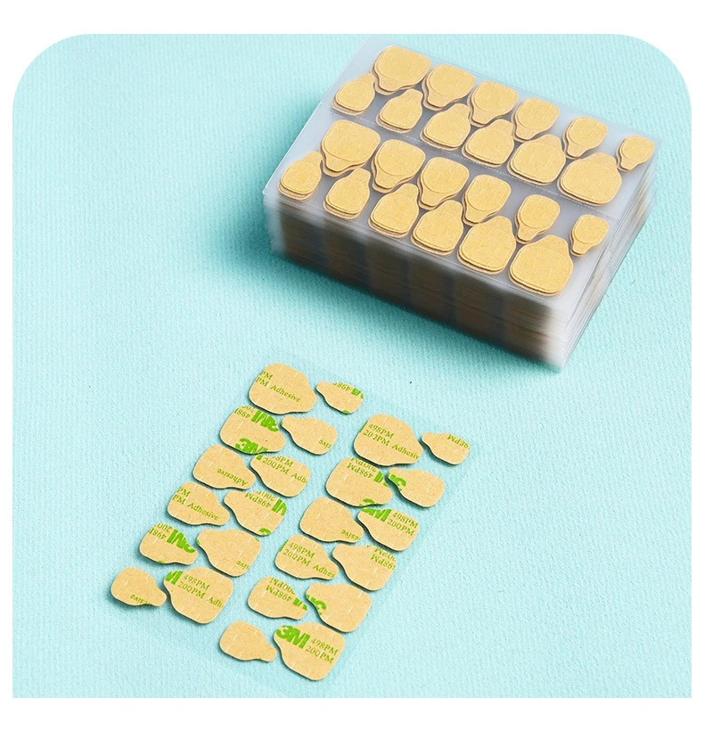 4 pcs ofnail double-sided stickers 24 stickers, rhubarb glue, nail back glue, adhesive, waterproof and sticky product thumbnail 20