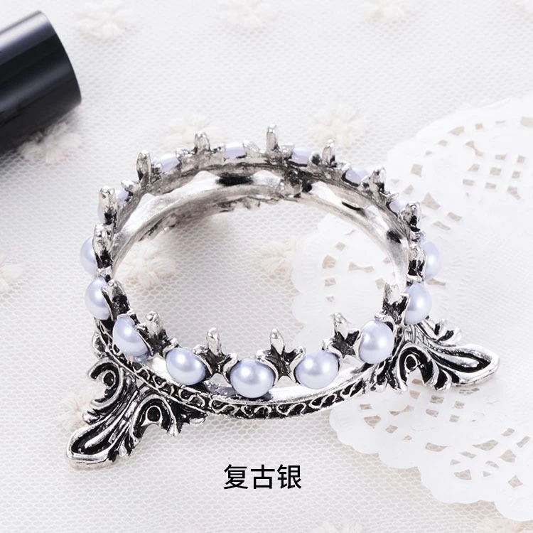 Creative crown nail pen holder New Japanese pearl fashion product thumbnail 18