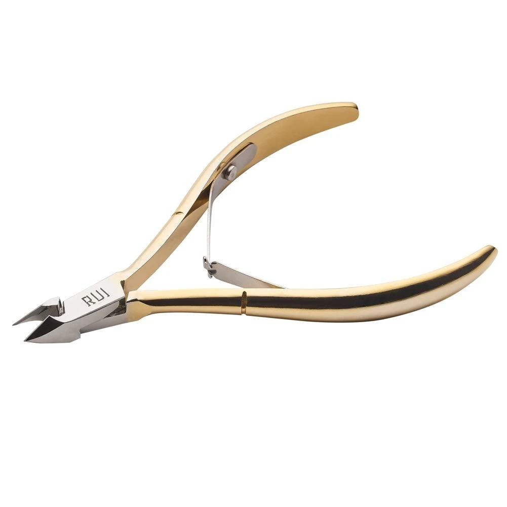 Gold Cuticle Nipper Manicure Pedicure Tools product thumbnail 4
