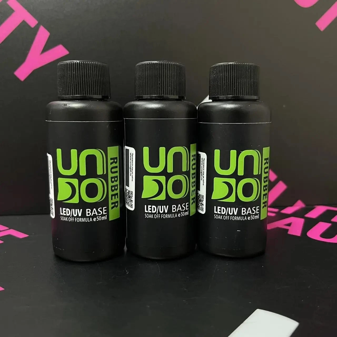 UNO High Capacity 50ml Thick Rubber Base Gel Manicure Basis No Wipe product thumbnail 5