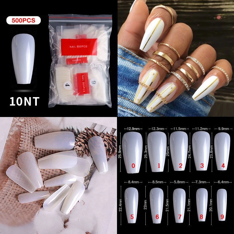 nail art French pointed nail ballet nail transparent nail toe nail toe nail toe nail nail sheet product thumbnail 5