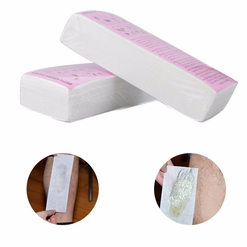 Pre-Cut Wax Strips Pack Non Woven Disposable product thumbnail 3