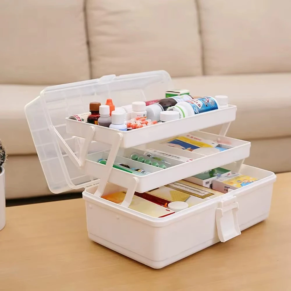 2/3 Layers Large Capacity Foldable Multifunctional Plastic Storage Box product thumbnail 16