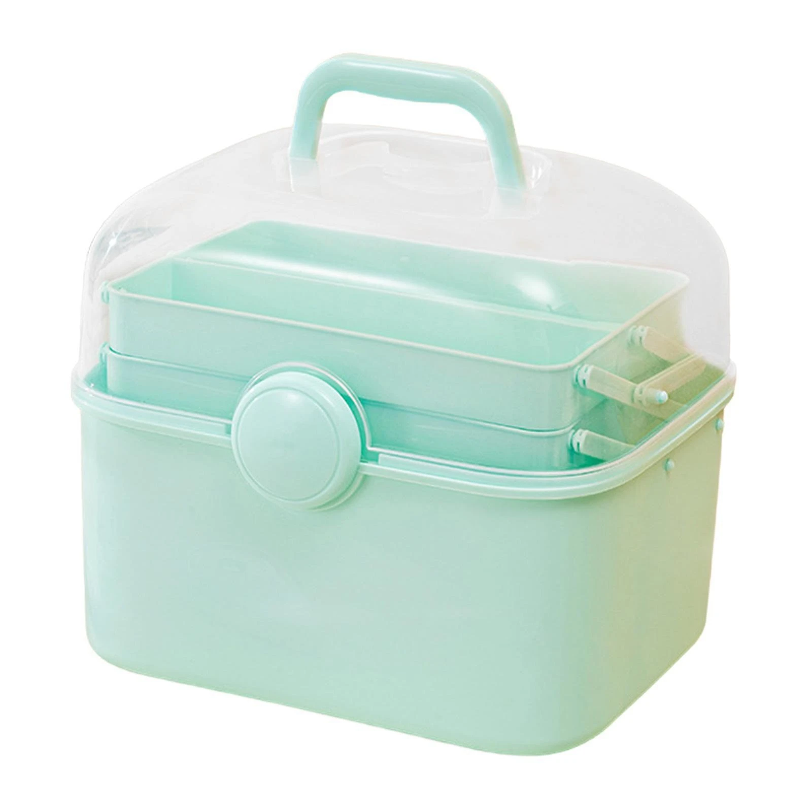 Multipurpose Portable Storage Box – 3 Tiers for Cosmetics, Manicure Tools & Sewing Supplies product thumbnail 15
