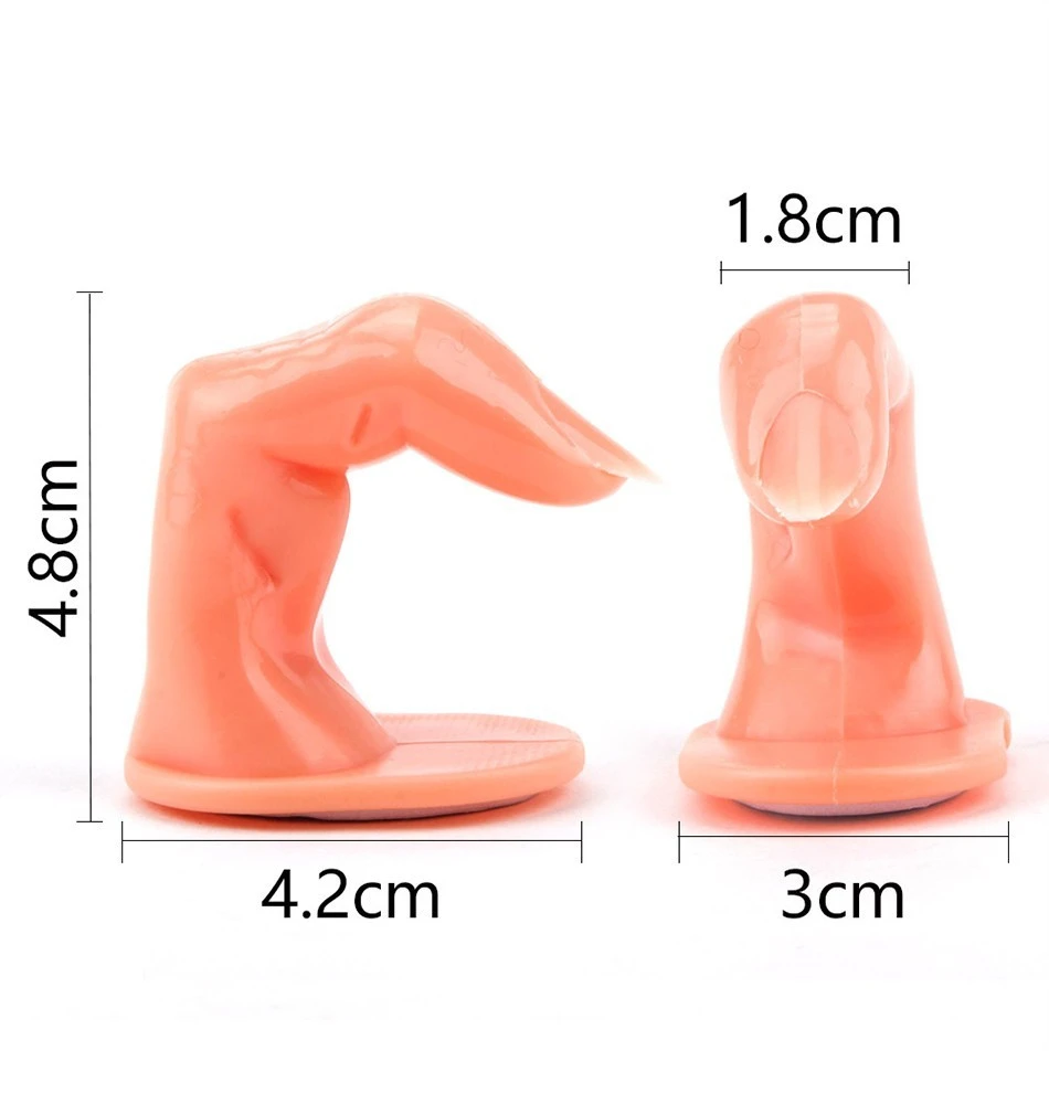Units of plastic nail art practice and fake fingers training tools product thumbnail 9