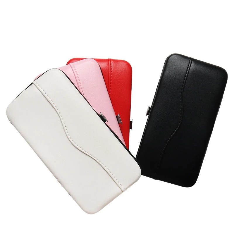 eyelash tweezers storage bag High-quality PU leather eyelash product storage tool product thumbnail 2