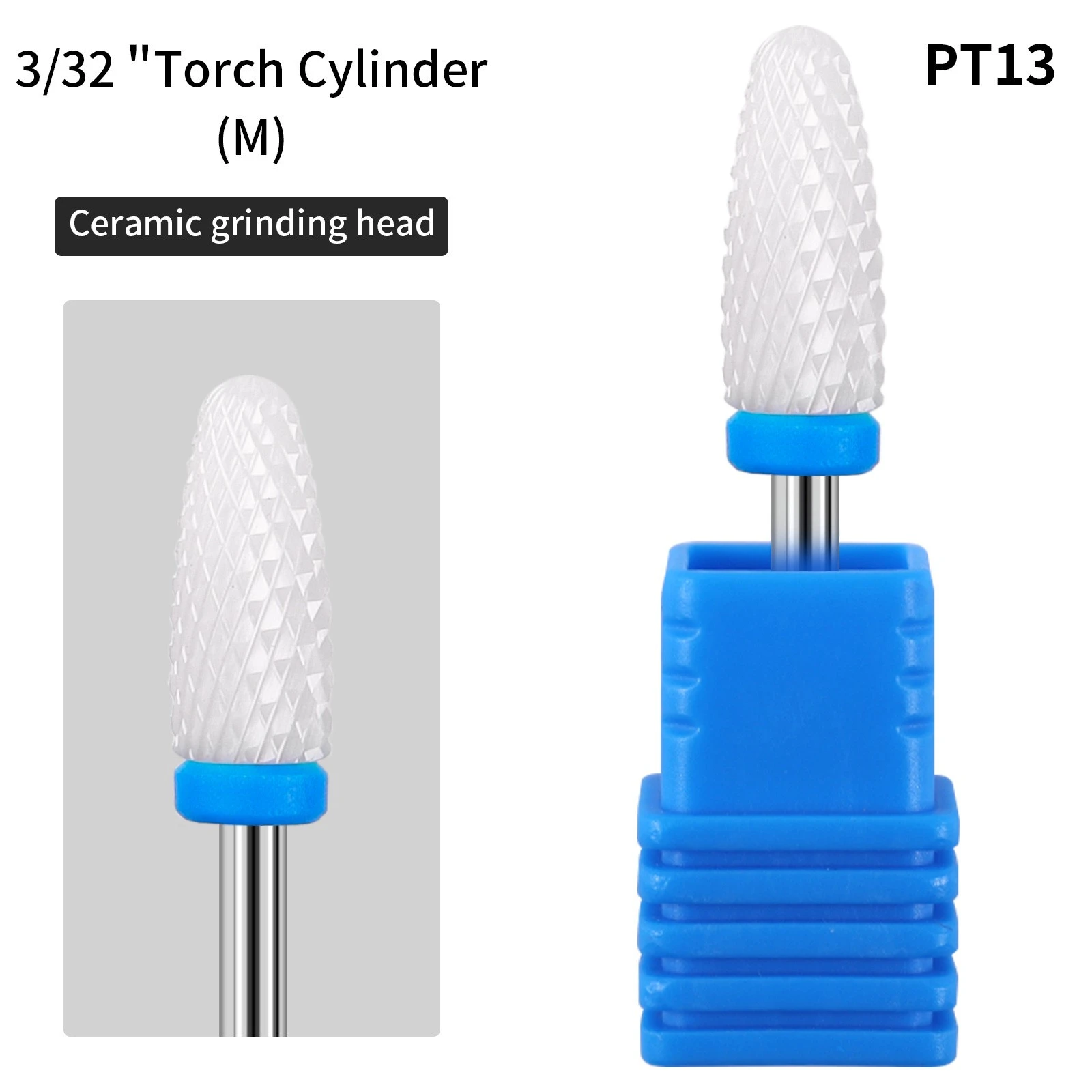 Nail art ceramic polishing head replacement head nail removal polishing head dead skin polishing machine nail art tools product thumbnail 39