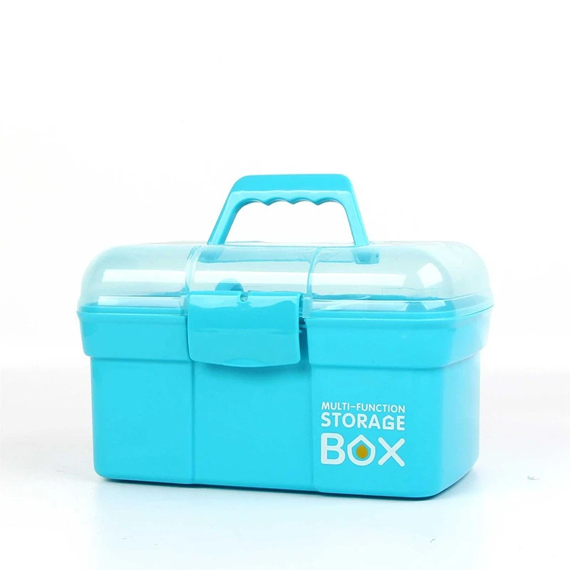 \large size plastic household medical emergency medicine box storage box cosmetics jewelry storage box product thumbnail 14