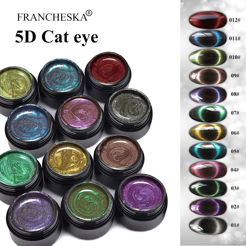 FRANCHESKA nail polish glue Galaxy 5D cat's eye glue Barbie glue Japanese box cat's eye glue UV magic cat eye glue product thumbnail 3