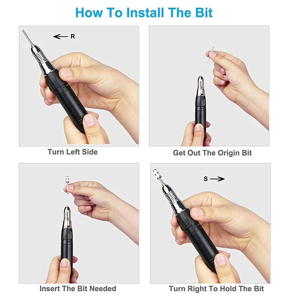 Portable Nail Drill Cordless 35000 RPM product thumbnail 16
