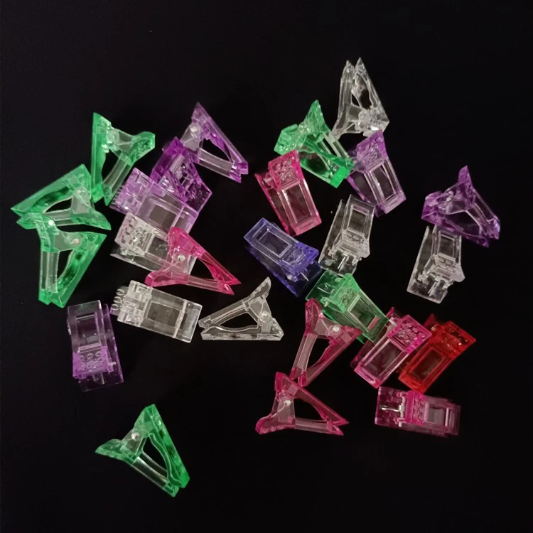 5 pcs Nail Art Crystal Clip Extended Nail Mold, Fixation, Nail Therapy Nail Assist Crystal Gel Clip, Nail Art Fixation Clip product thumbnail 13