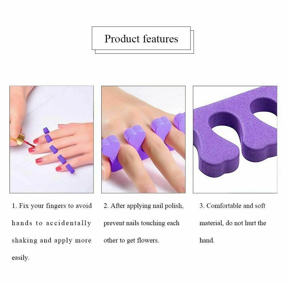 Pedicure Toe Separators Soft Foam product thumbnail 4