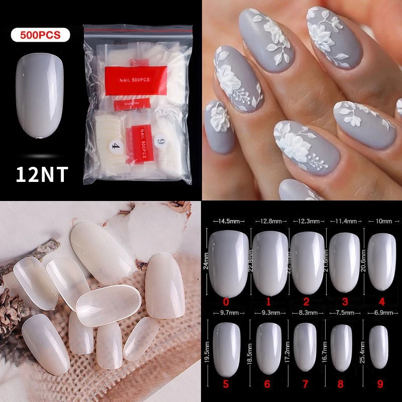 nail art French pointed nail ballet nail transparent nail toe nail toe nail toe nail nail sheet product thumbnail 9