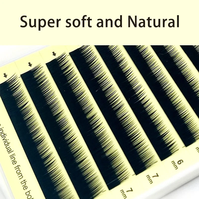 NATUHANA Bottom Eyelash Extension Soft Under Eyelashes J Curl 5-7 Mix product thumbnail 13