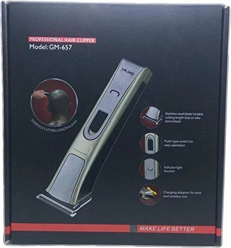 Gemei GM-657 Professional Hair Trimmer product thumbnail 13