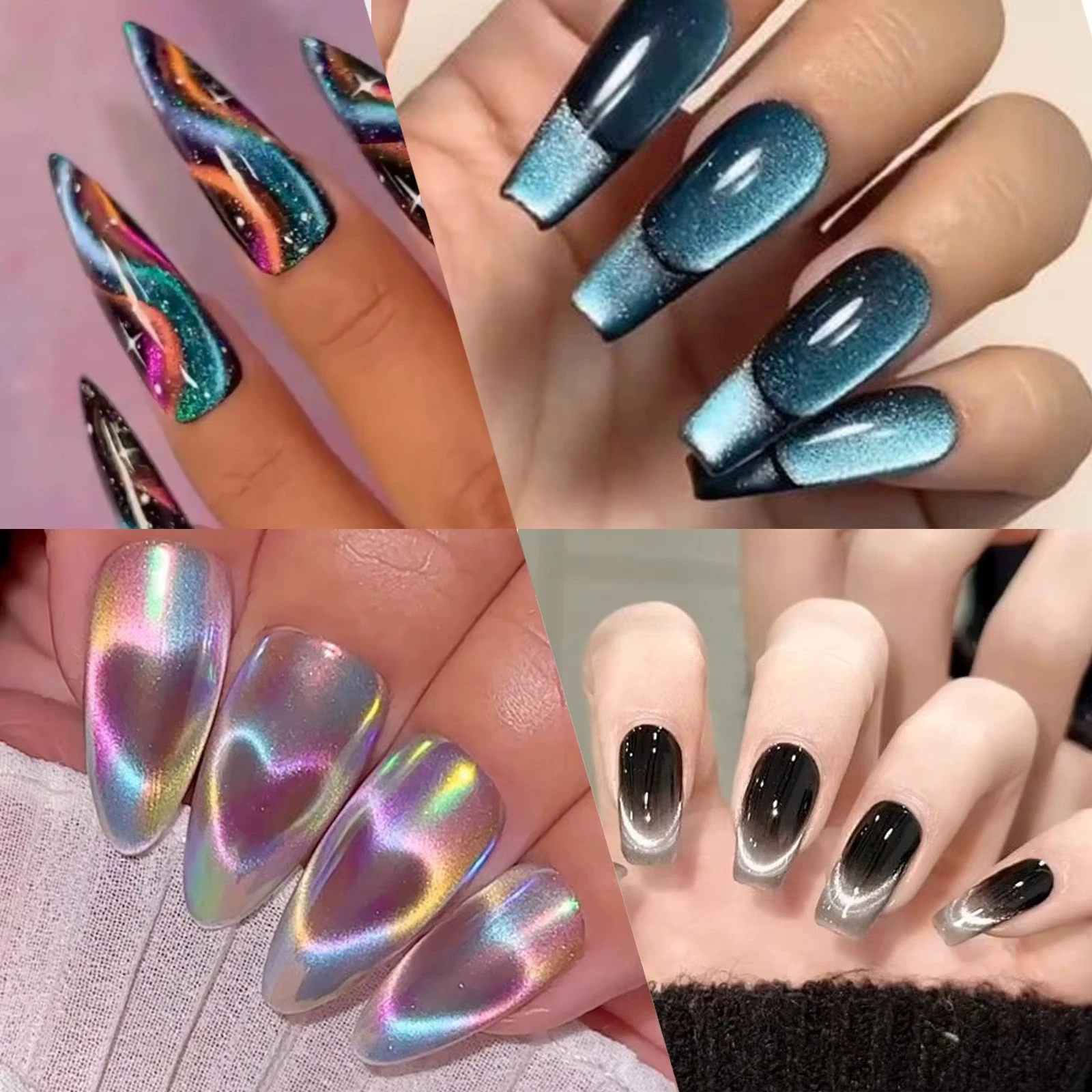 6 in 1 Multi-Function Cat Eye Nail Magnet Gel Magnetic for Nails with Silicone Protective Case for 3D Nails Salon Studio or DIY product thumbnail 15