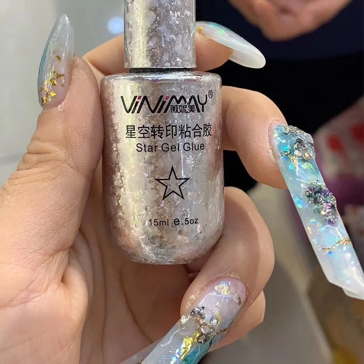 Vinimay, Glue for foil with a Brush Star Gel Glue product thumbnail 7
