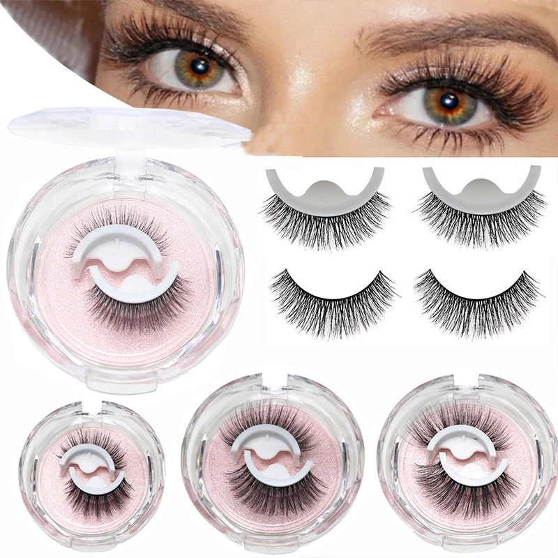 A pair of self-adhesive eyelashes,free glue product thumbnail 21