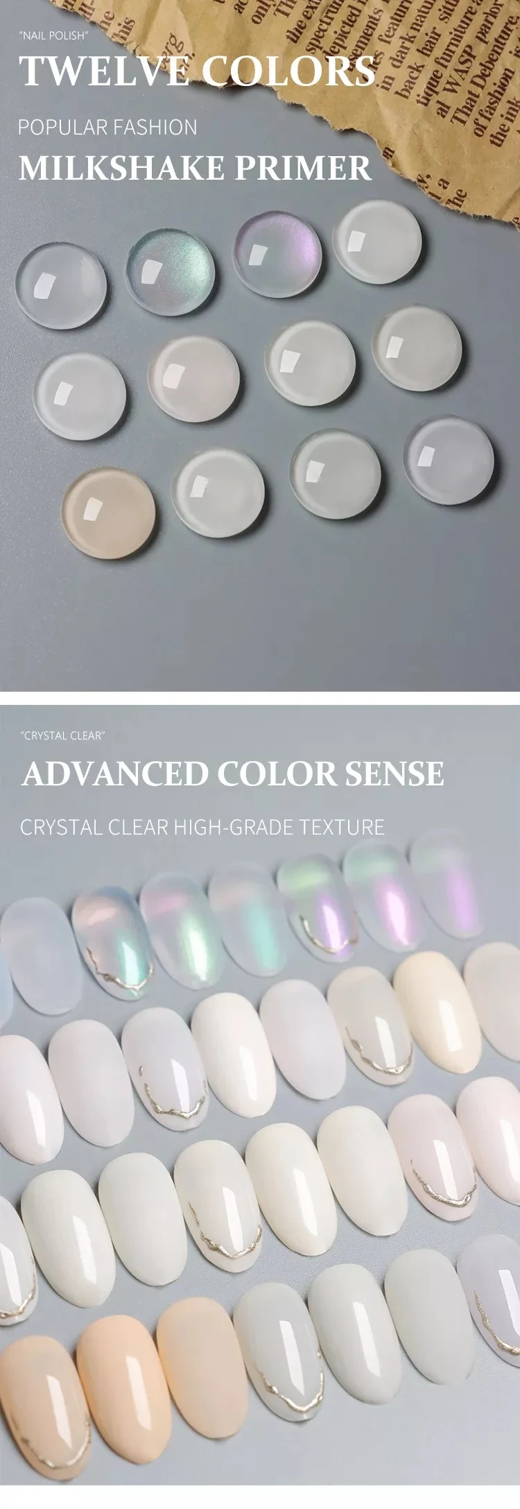12 Colors Nail Gel Polish Fruit Milkshake Series Gel Polish product thumbnail 10