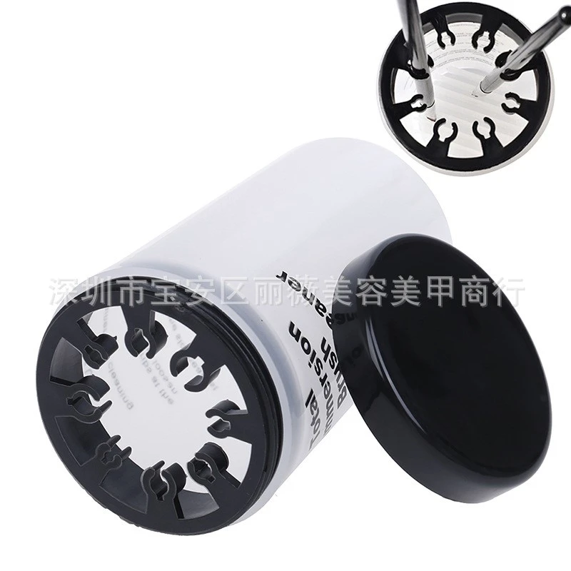 Manicur English Pen Wash Pen Wash Cup Nail Painting Pen Holder Cleaning Brush Wash Pen Storage Box product thumbnail 13