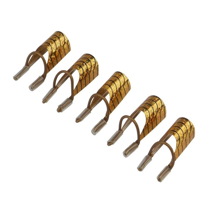 Reusable Dual Silver & Gold Nail Form For Nail Art Making product thumbnail 7