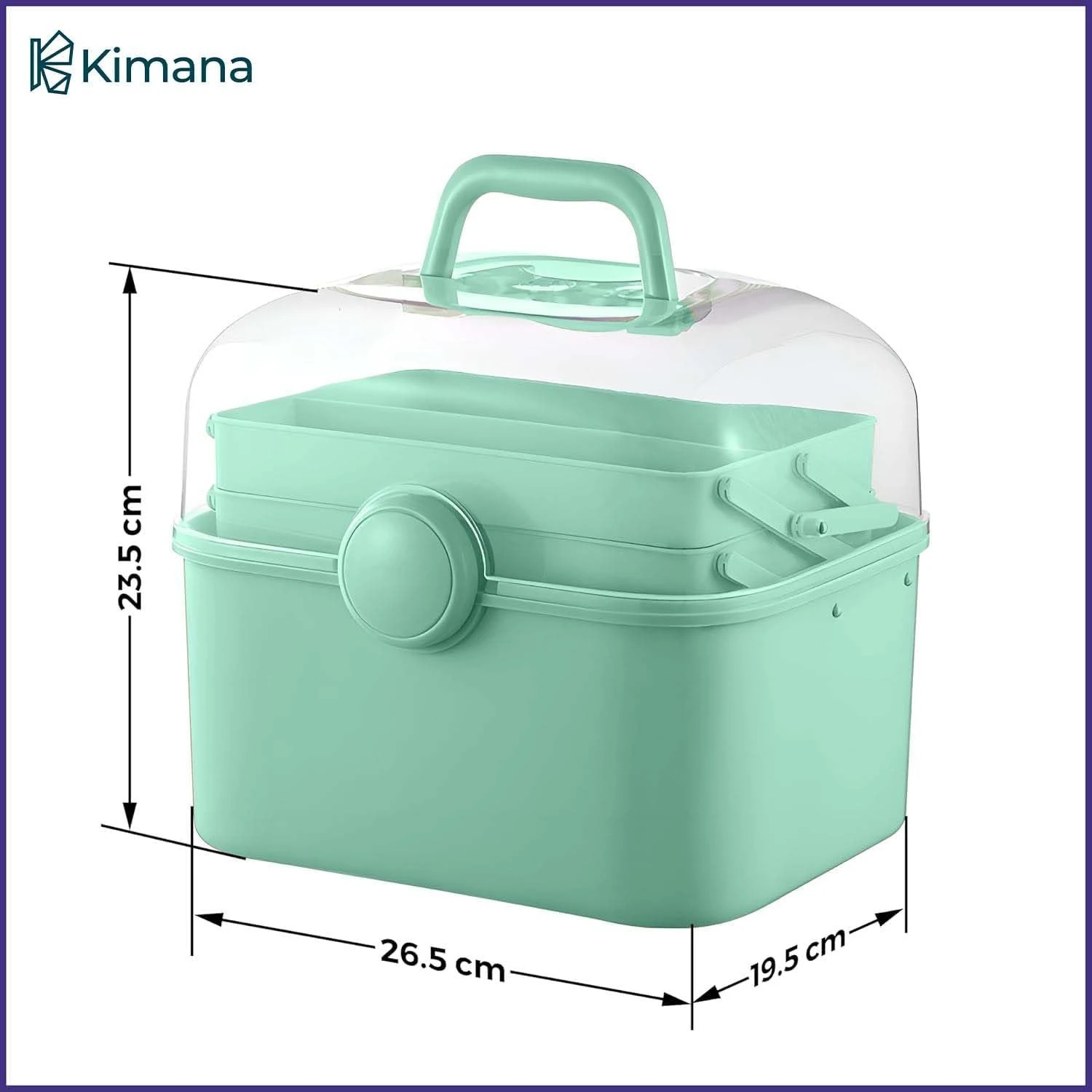 Multipurpose Portable Storage Box – 3 Tiers for Cosmetics, Manicure Tools & Sewing Supplies product thumbnail 30