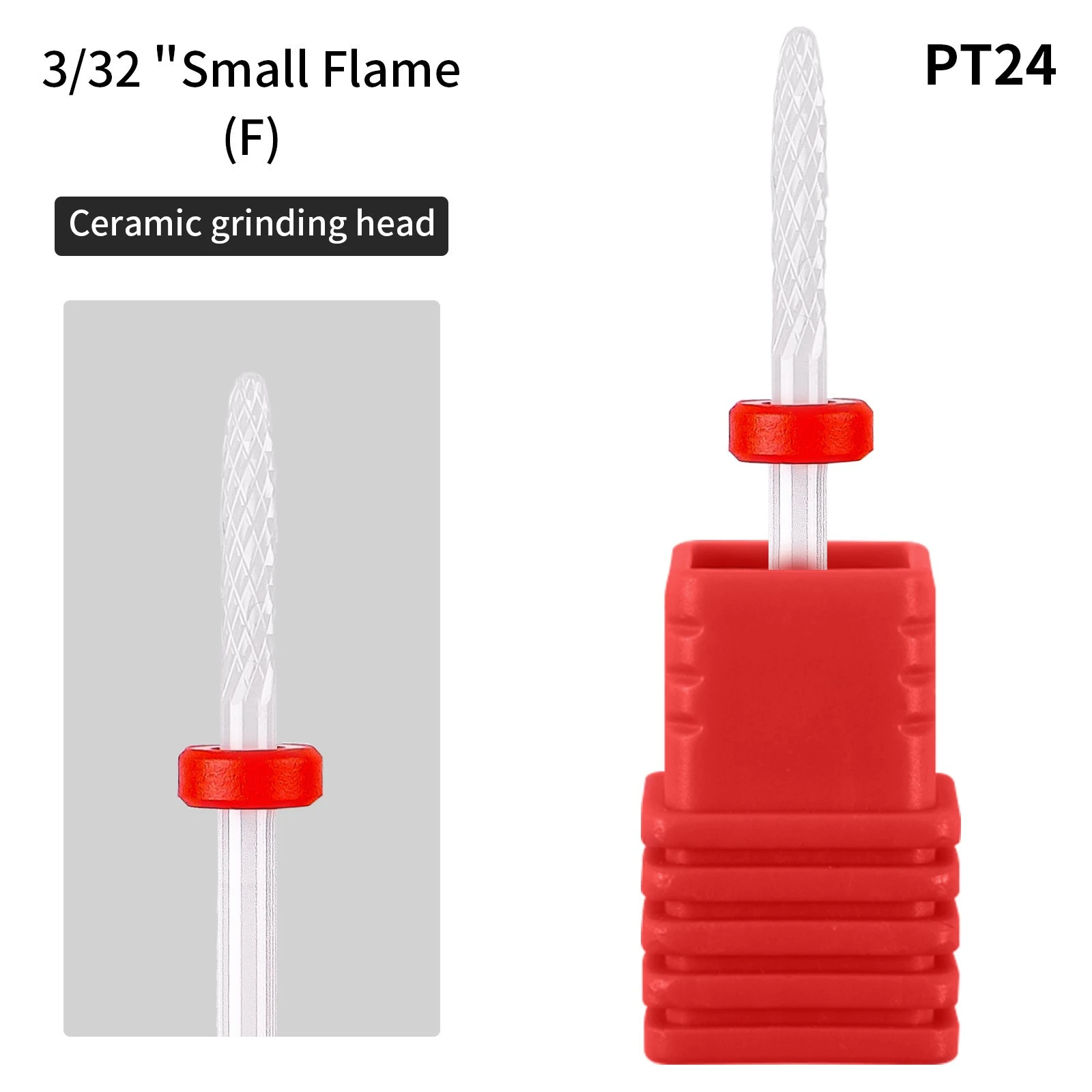 Nail art ceramic polishing head replacement head nail removal polishing head dead skin polishing machine nail art tools product thumbnail 17