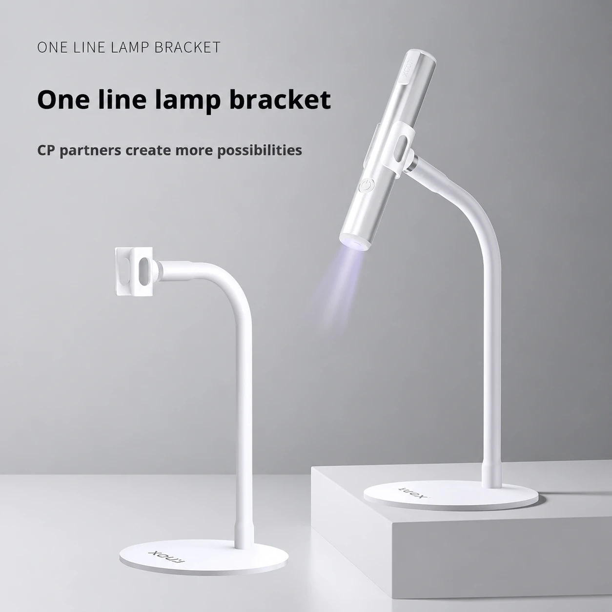 L'UGX Mini Curing Lamp Holder for LG206 Nail Dryer – Genuine Magnetic Stand, Flexible and Detachable product thumbnail 6
