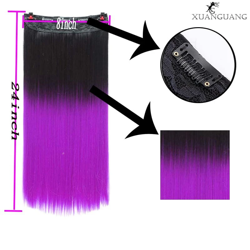 5clip in extension ombre hair product thumbnail 14