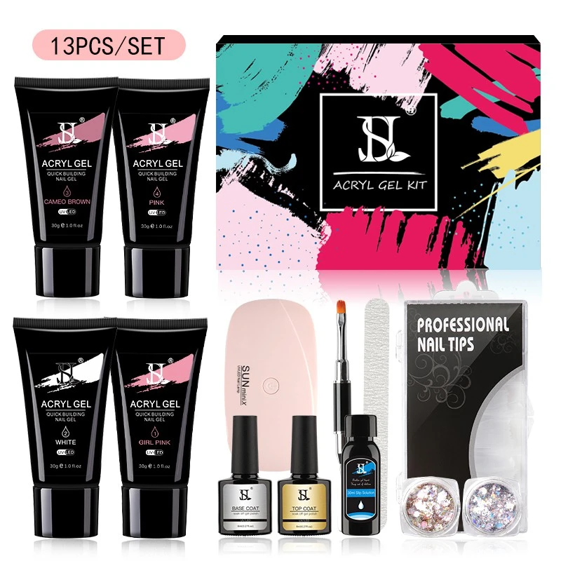 packge  HS poly gel  30 ML 4 colors product thumbnail 37