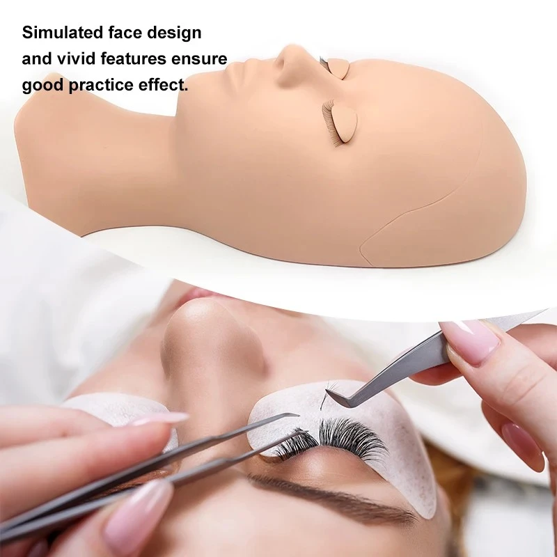 Eyelash Extension Kit, Mannequin Head with Replaced Eyelids product thumbnail 39