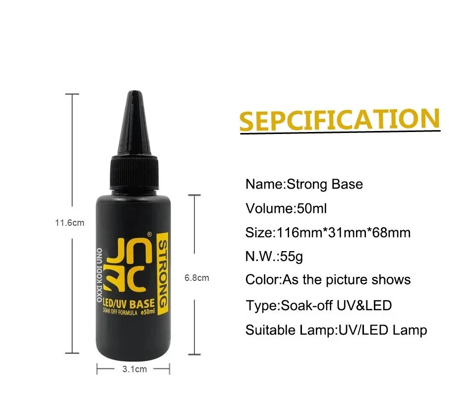 UNO STRONG BASE COAT 50ML product thumbnail 5