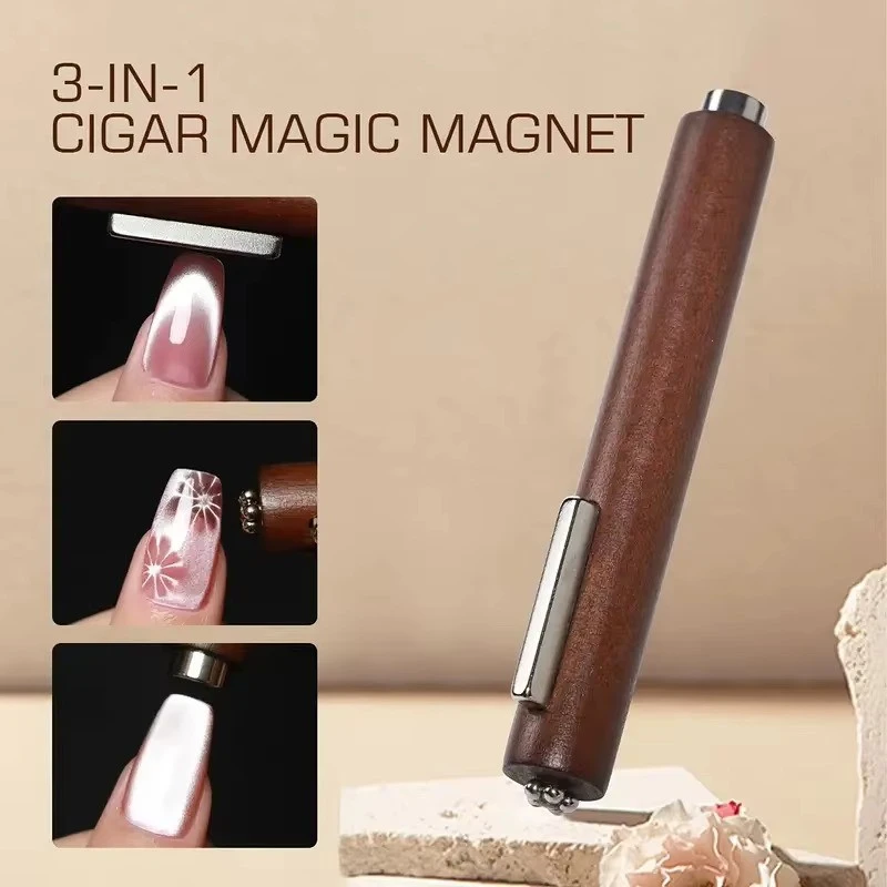 1pc 3-in-1 Strong Magnetic Nail Rod For Multi-Functional Cat Eye UV Gel Nail Art Decoration Manicure Stylist Supplies Salon Tool product thumbnail 4